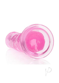 Realrock Crystal Straight Dildo 10 Pnk