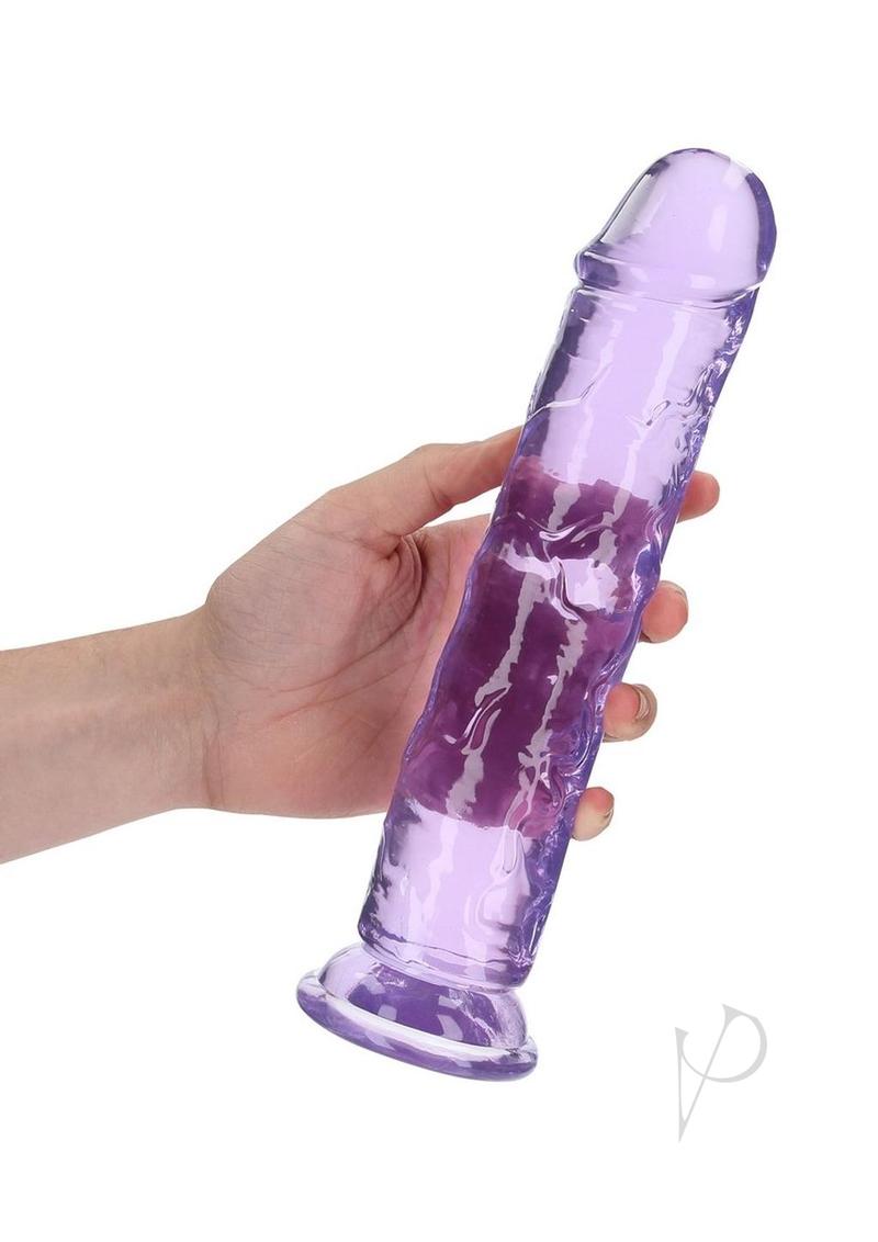 Realrock Crystal Straight Dildo 10 Pur