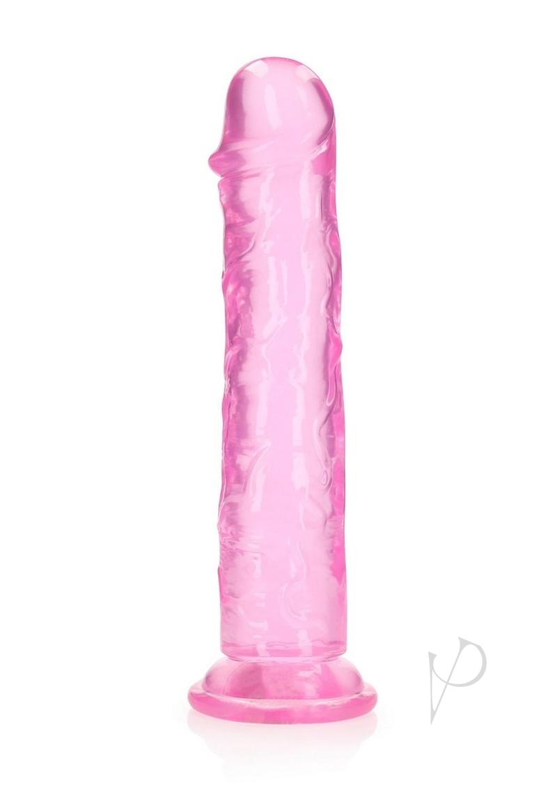 Realrock Crystal Straight Dildo 11 Pnk