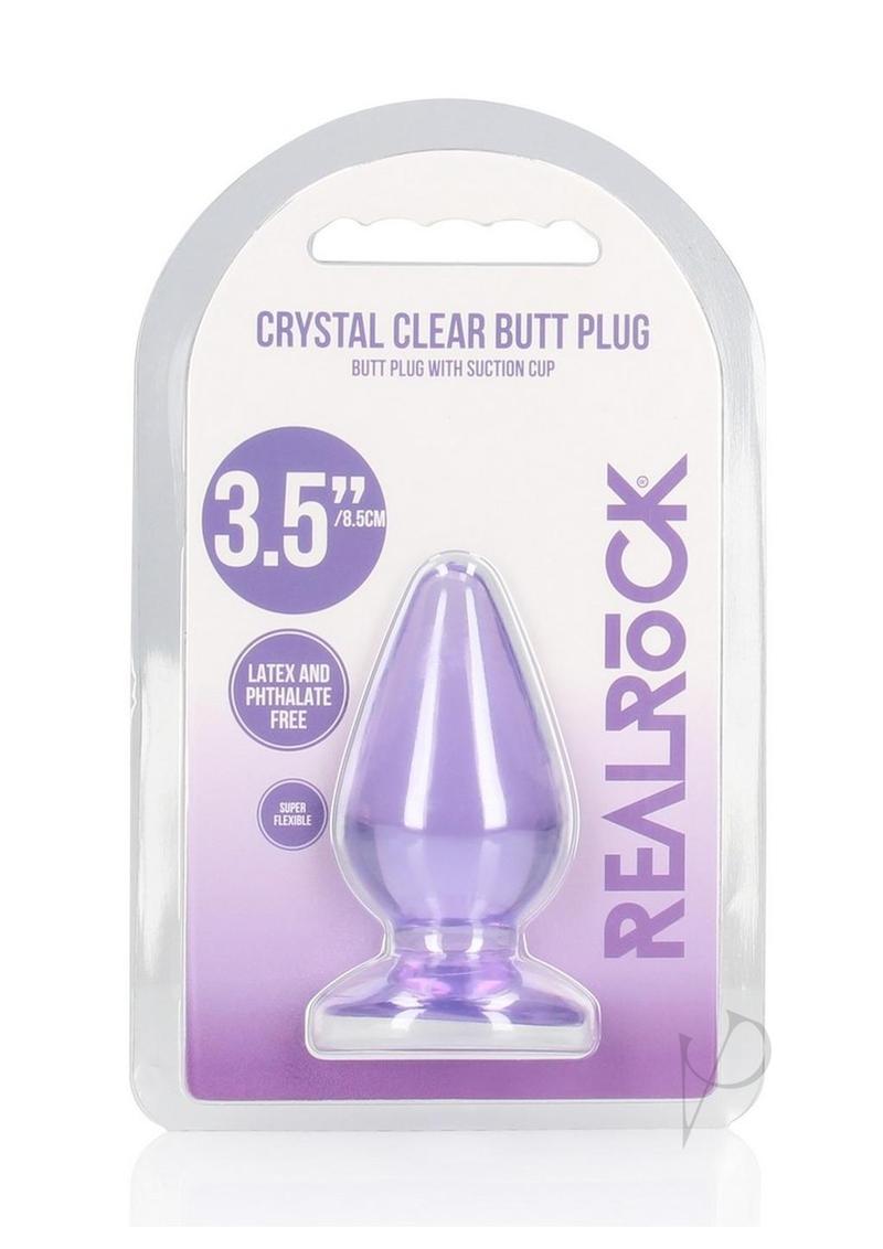 Realrock Crystal Anal Plug 3.5 Pur