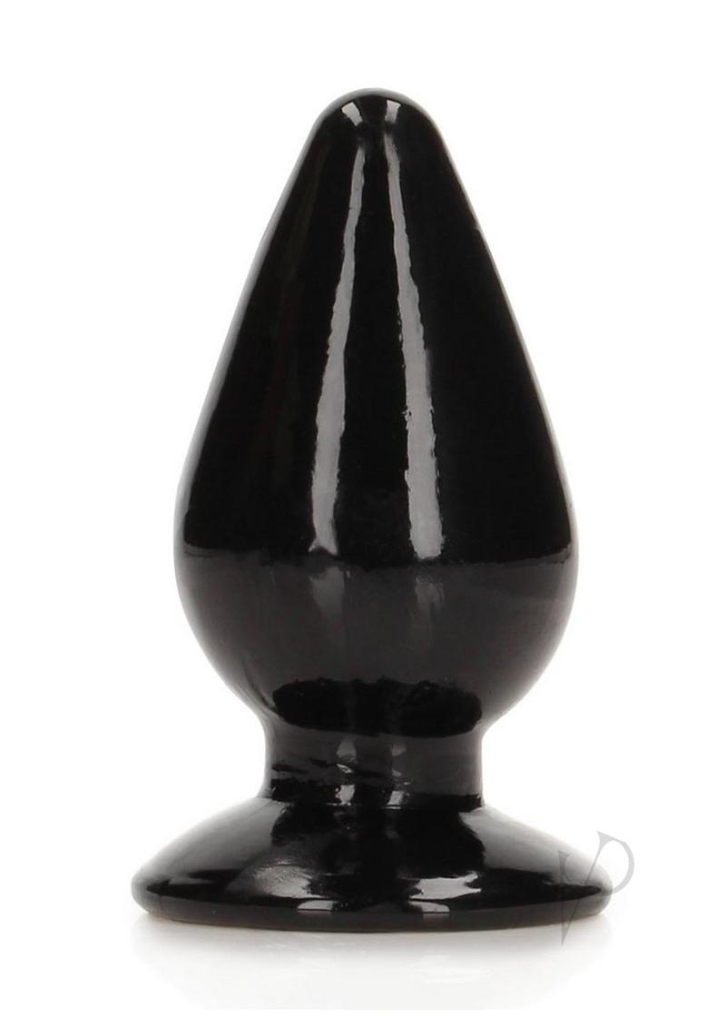 Realrock Crystal Anal Plug 4.5 Blk