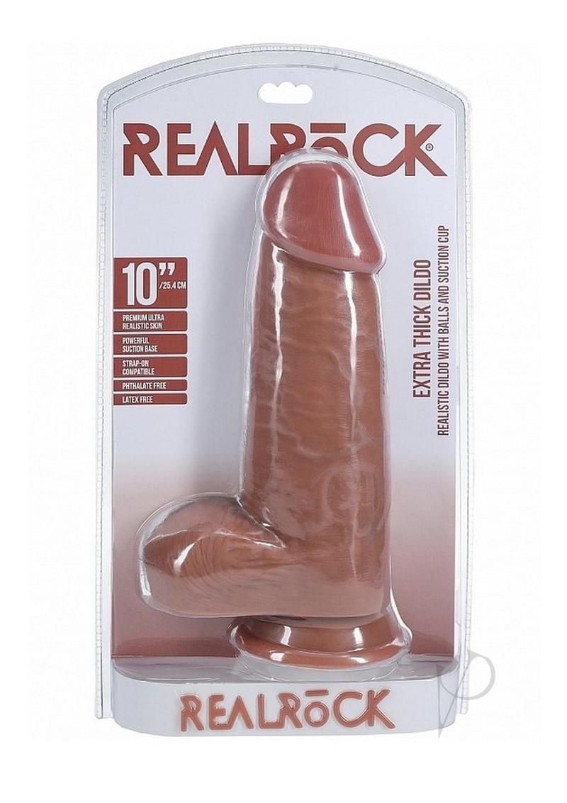 Realrock Ultra Xthick W/balls 10 Tan