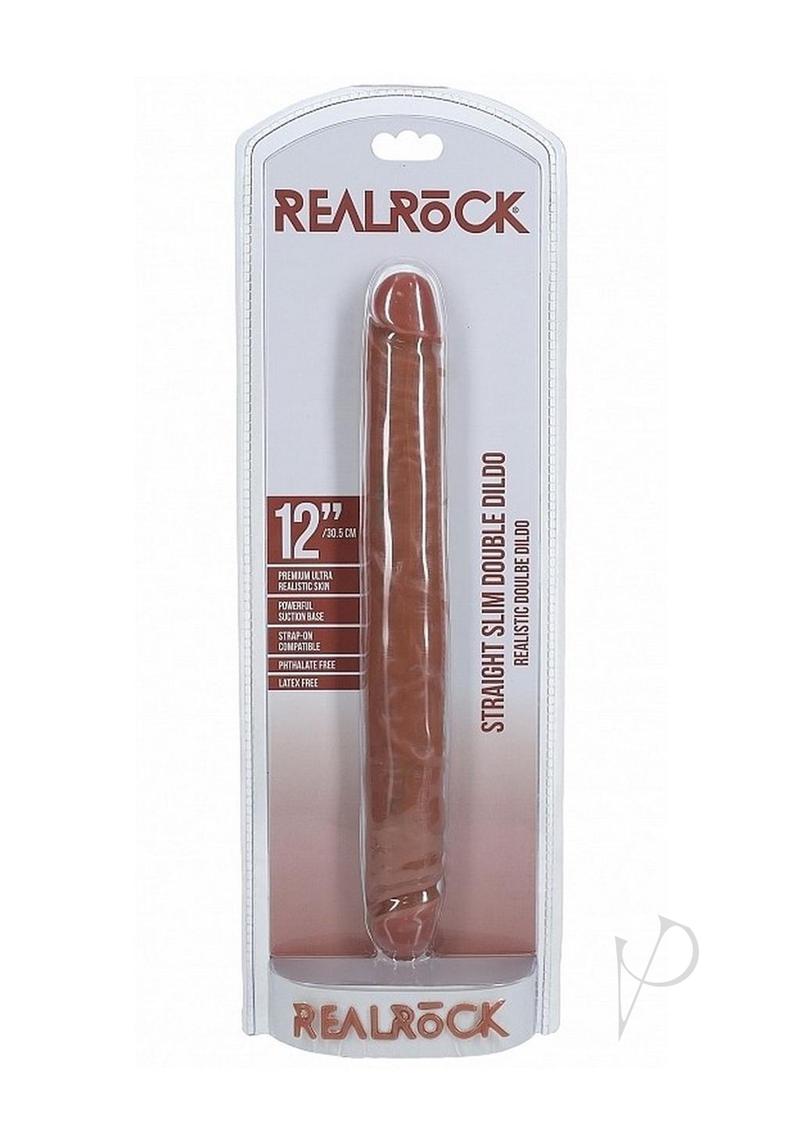 Realrock Ultra Slim Dbl End 12 Tan