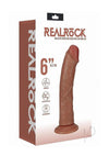 Realrock Vibe Cock Reg Curve 6 Tan