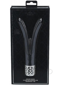 Royal Gems Dueling Queens Vibrator Black