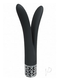 Royal Gems Dueling Queens Vibrator Black
