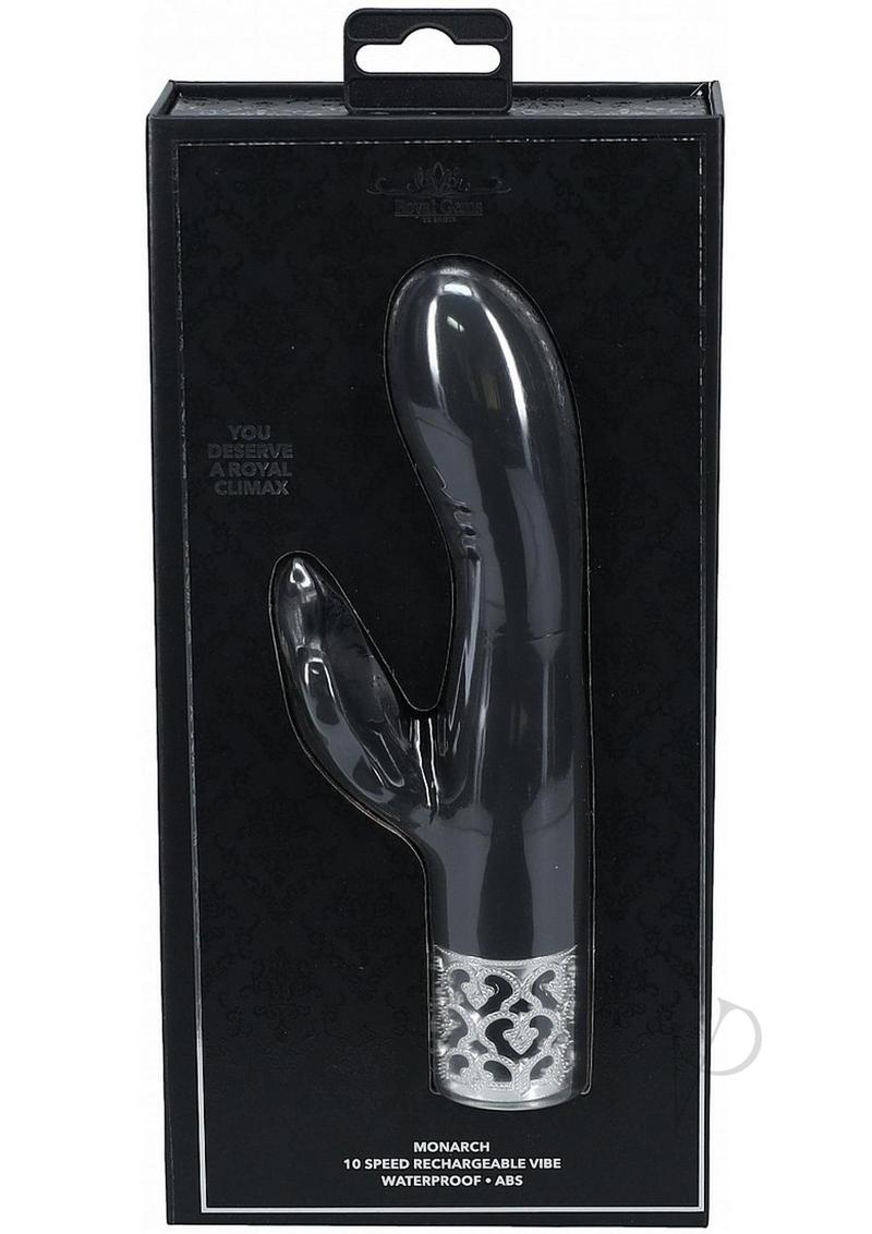 Royal Gems Monarch Vibrator Black