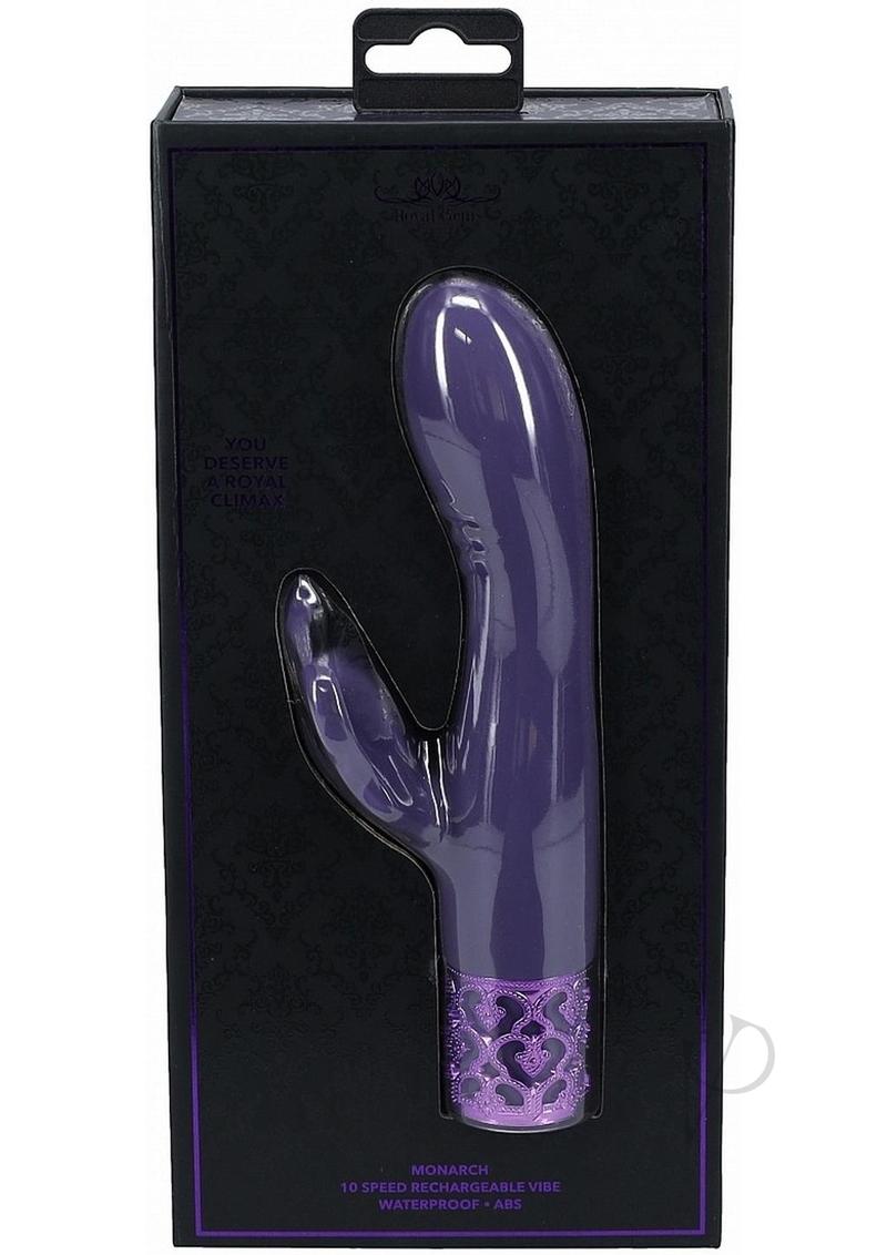 Royal Gems Monarch Vibrator Purple