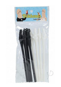 Dickheads Couples Straws Blk/wht