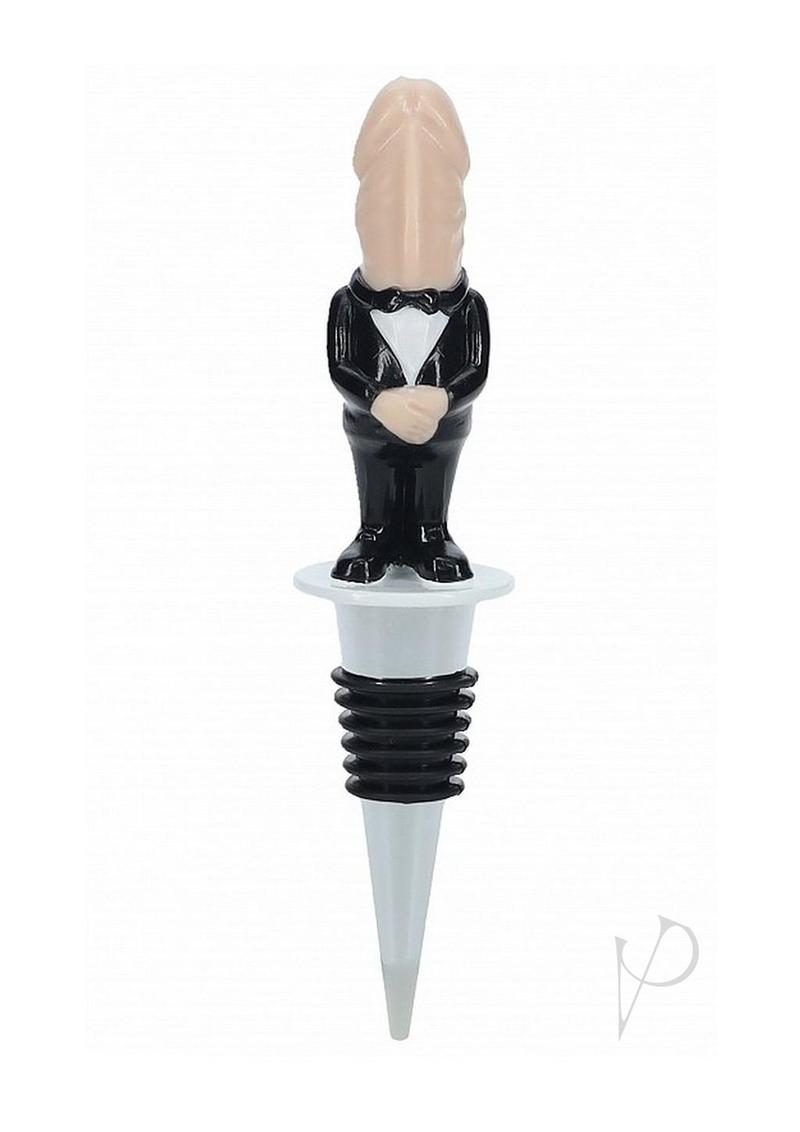 Dickheads Groom Bottle Stopper Flesh