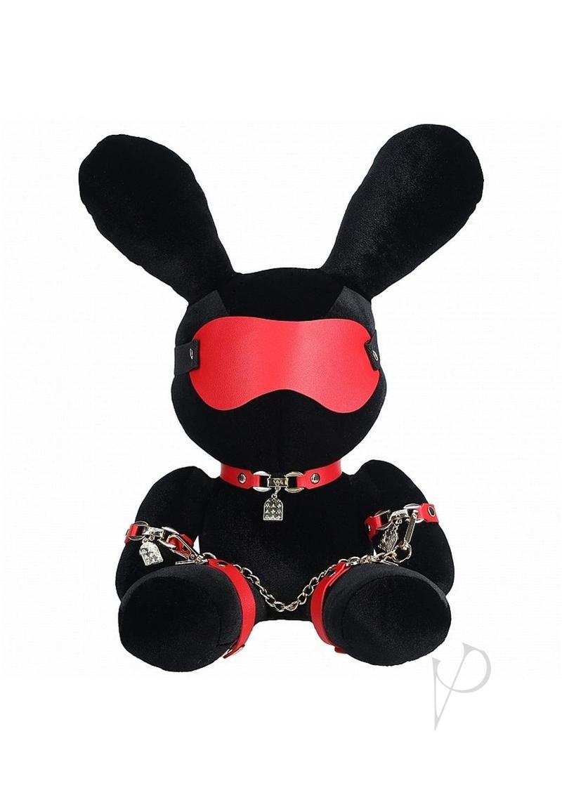 Sli Rabbit Bondage Velvet Lg Black