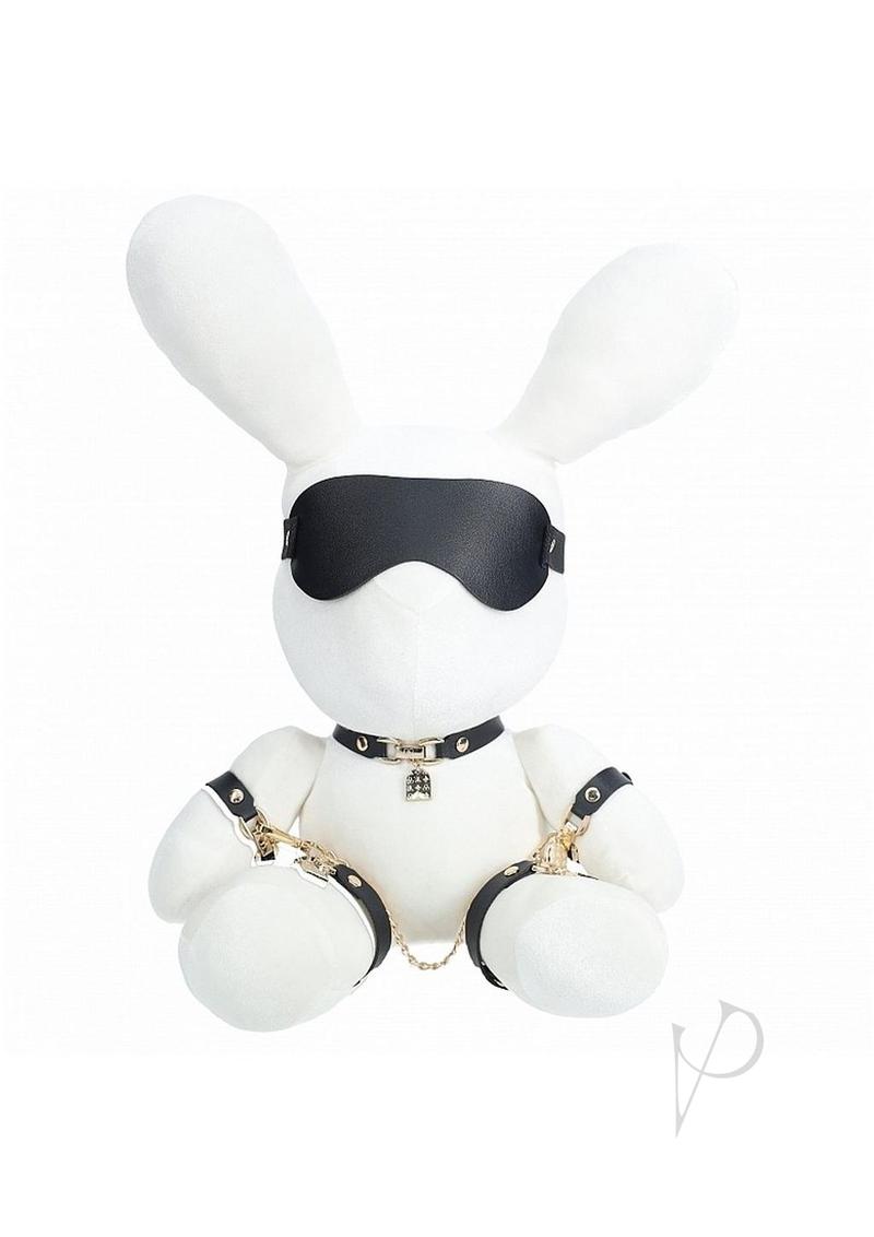 Sli Rabbit Bondage Velvet Lg White
