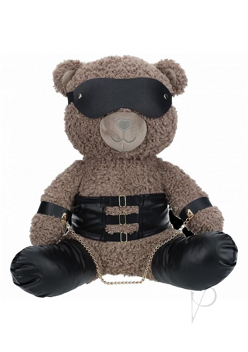 Sli Bear Bondage Fuzzy Lg Brown