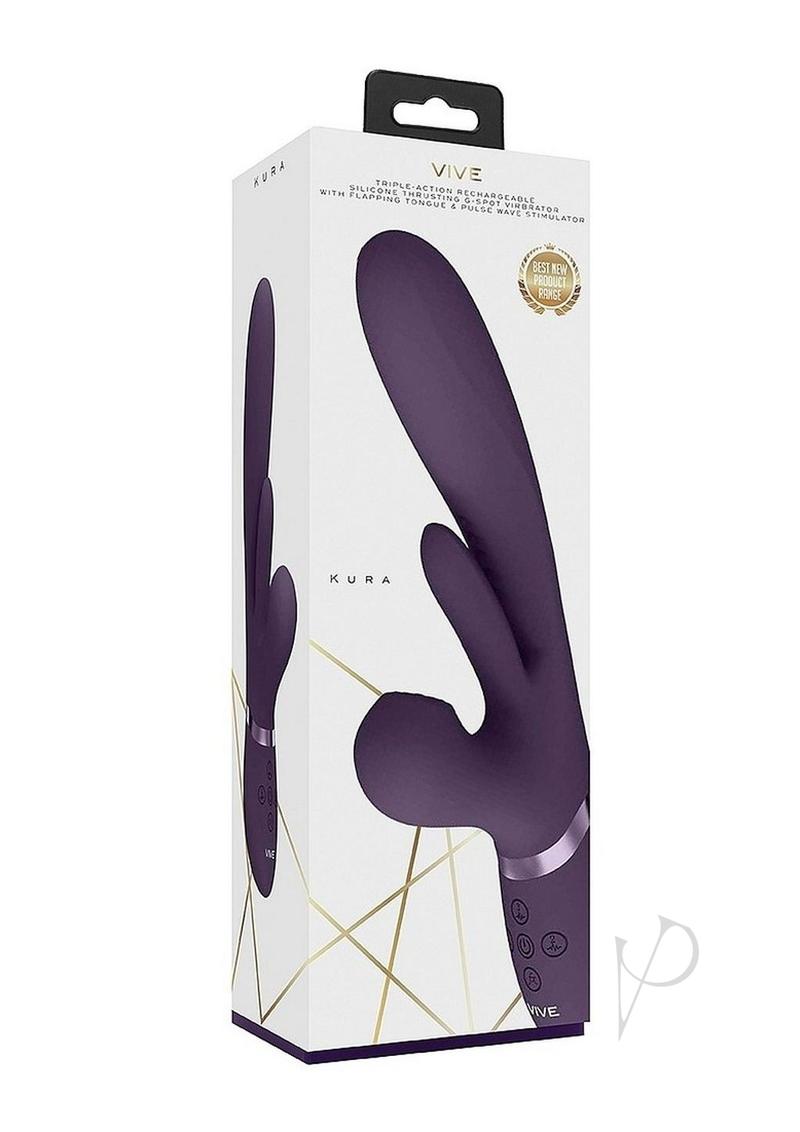 Vive Kura Triple Motor Vibe Purple