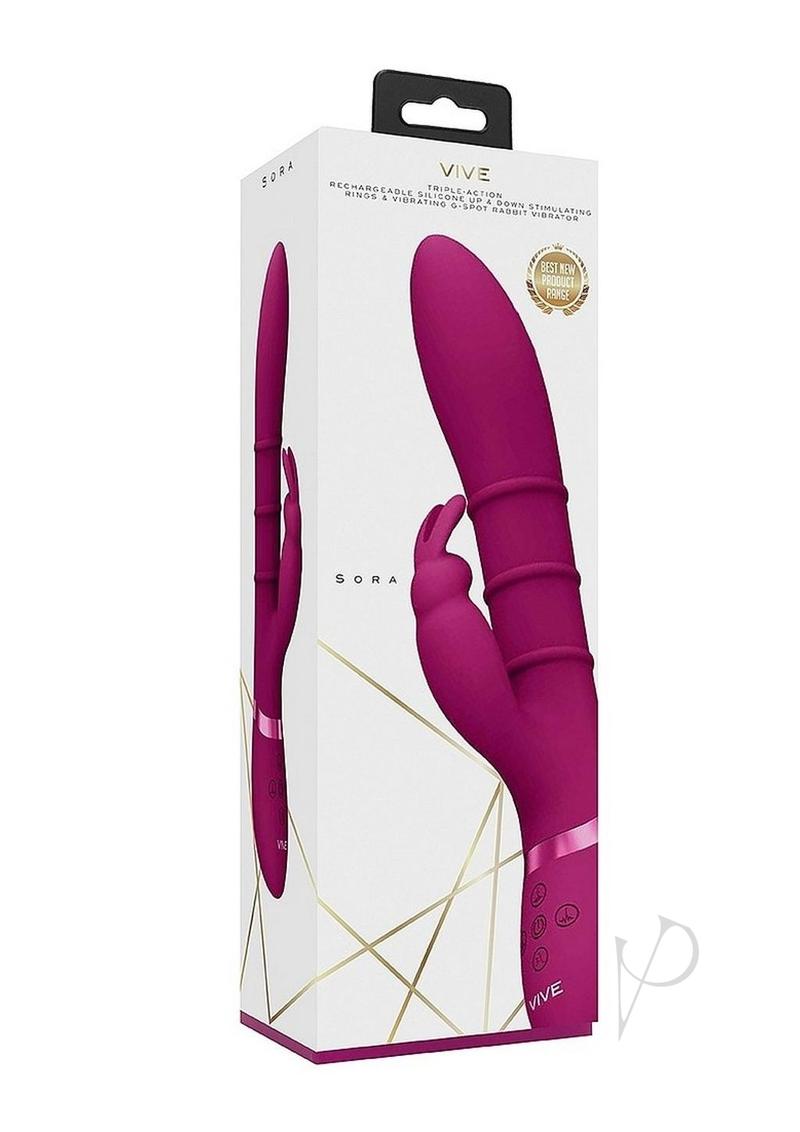 Vive Sora Triple Motor Vibe Pink