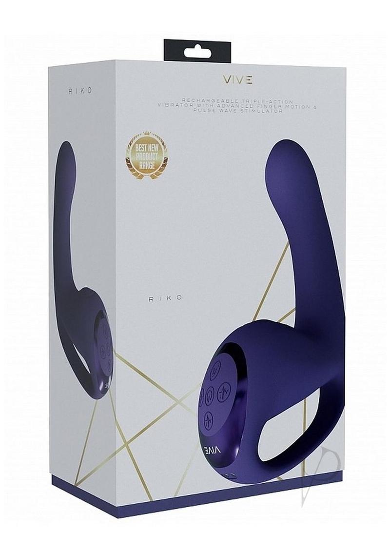 Vive Riko Triple Motor Vibe Purple