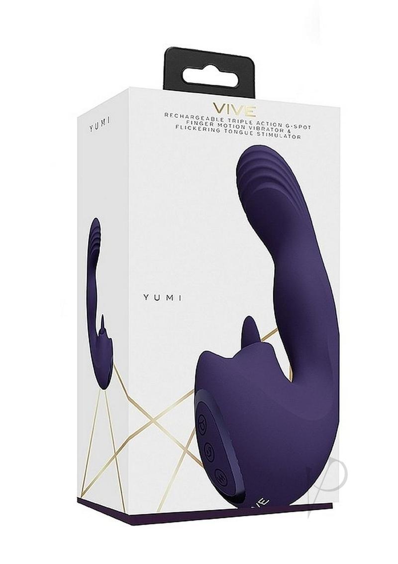 Vive Yumi Triple Motor Vibe Purple