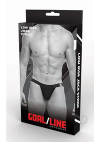 Goal Line Low Rise Jockstrap L/xl Blk