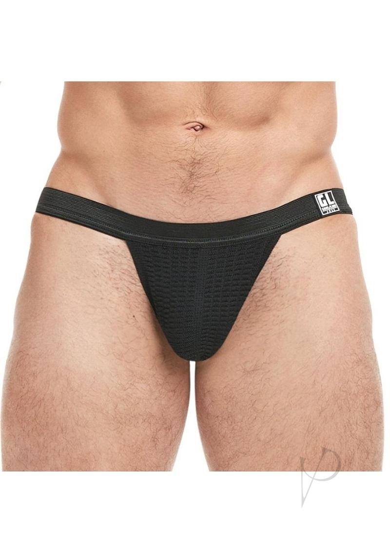 Goal Line Low Rise Jockstrap L/xl Blk