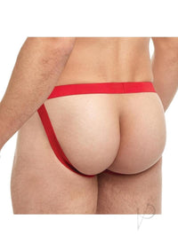 Goal Line Low Rise Jockstrap L/xl Red