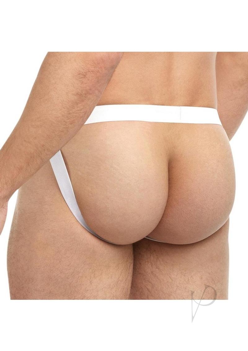 Goal Line Low Rise Jockstrap L/xl Wht