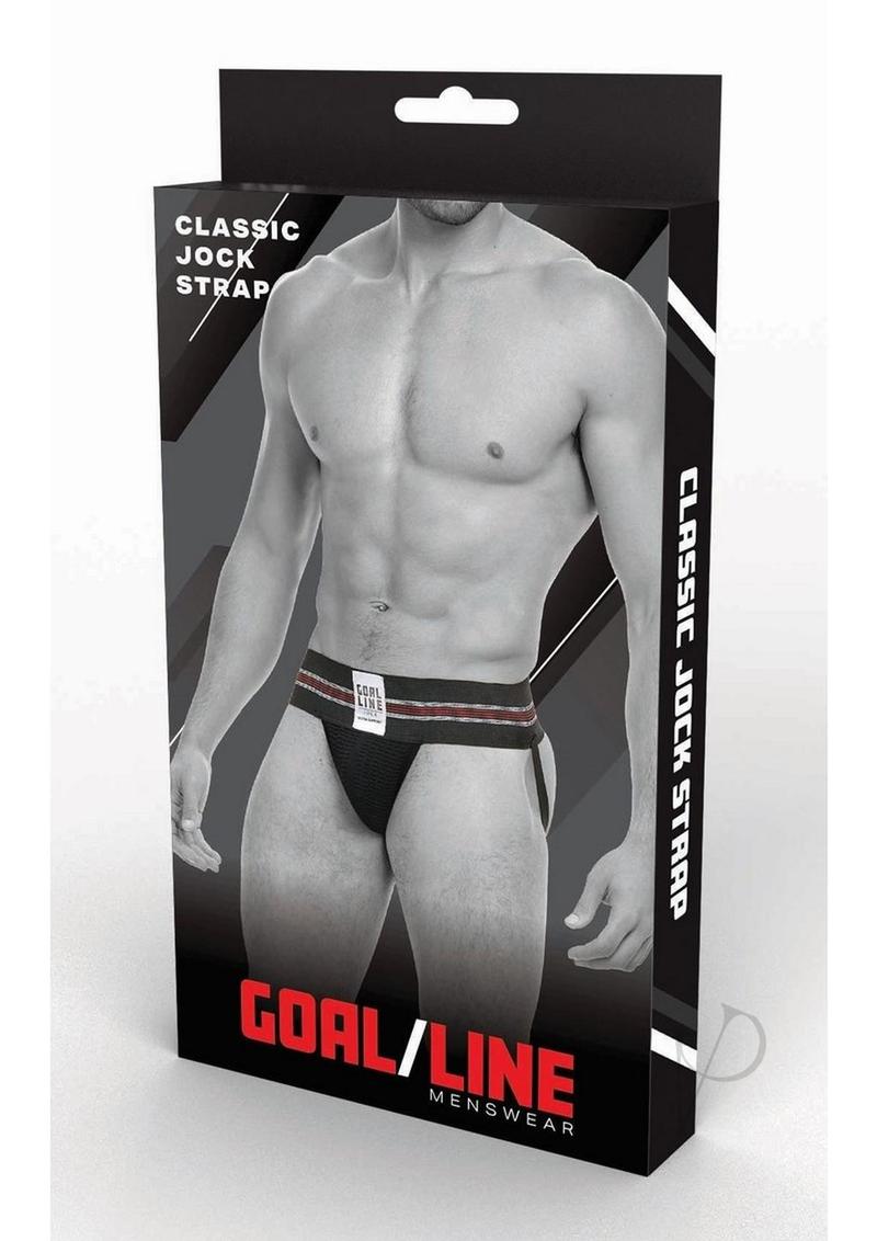 Goal Line Class Jockstrap L/xl Blk