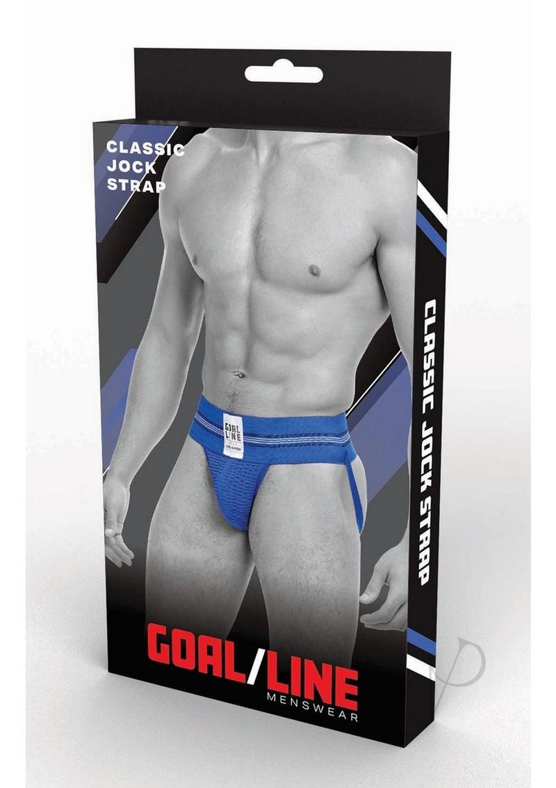 Goal Line Class Jockstrap L/xl Blu