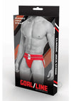 Goal Line Class Jockstrap L/xl Red