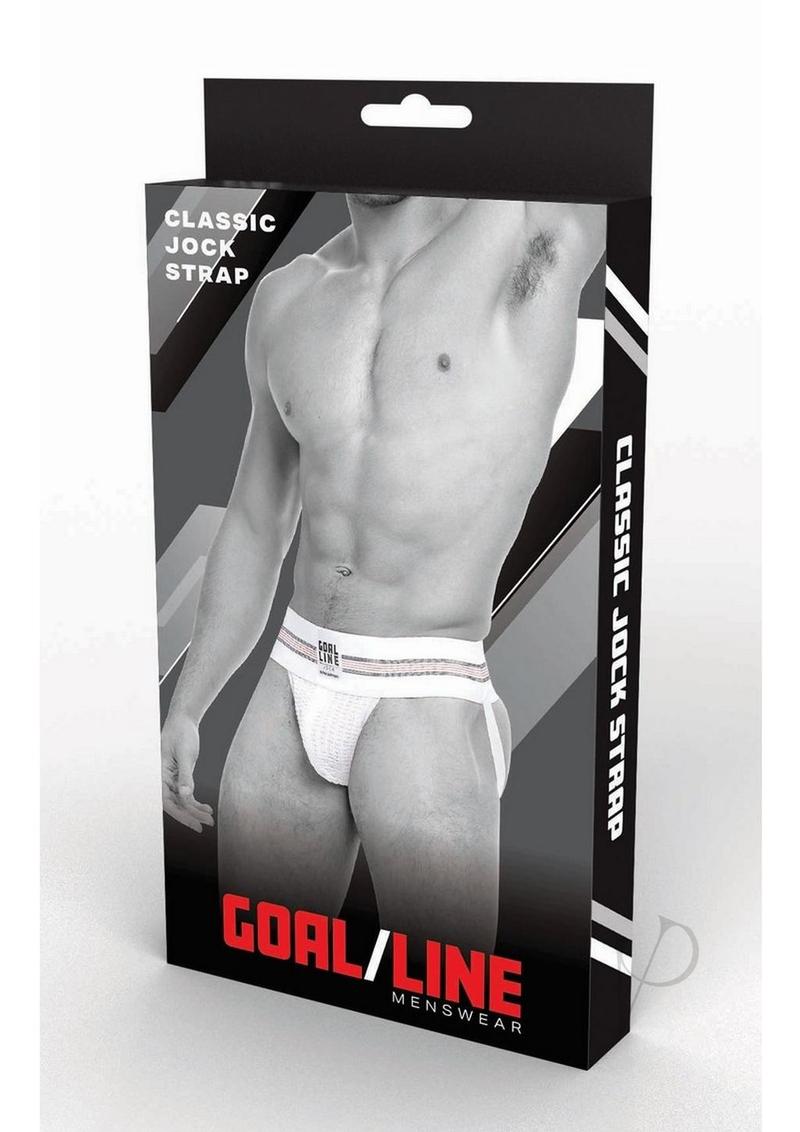 Goal Line Class Jockstrap S/m Wht