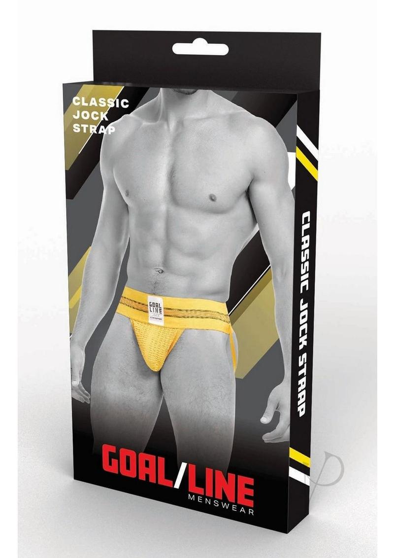 Goal Line Class Jockstrap Sm Yell