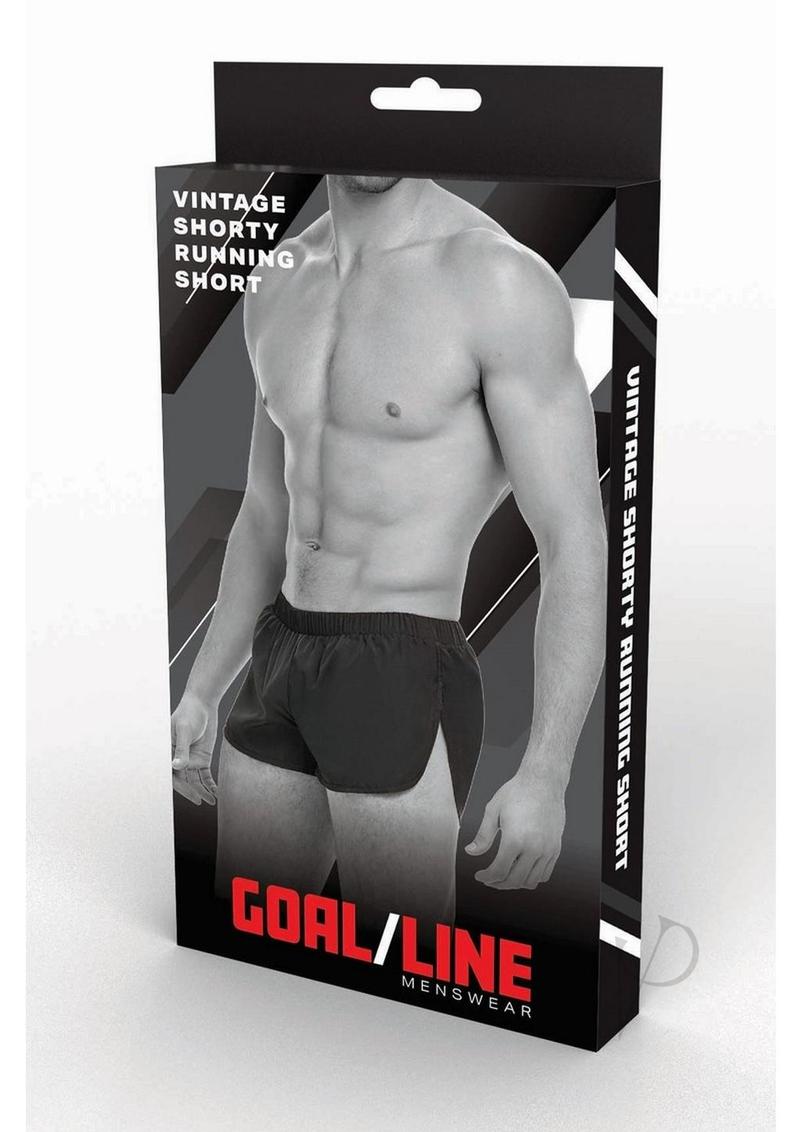 Goal Line Extreme Split Shorts L/xl Blk