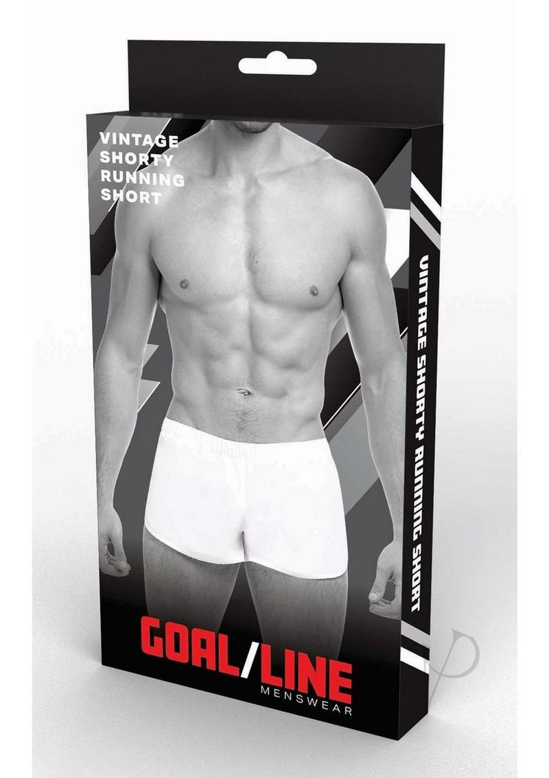 Goal Line Extreme Split Shorts L/xl Wht