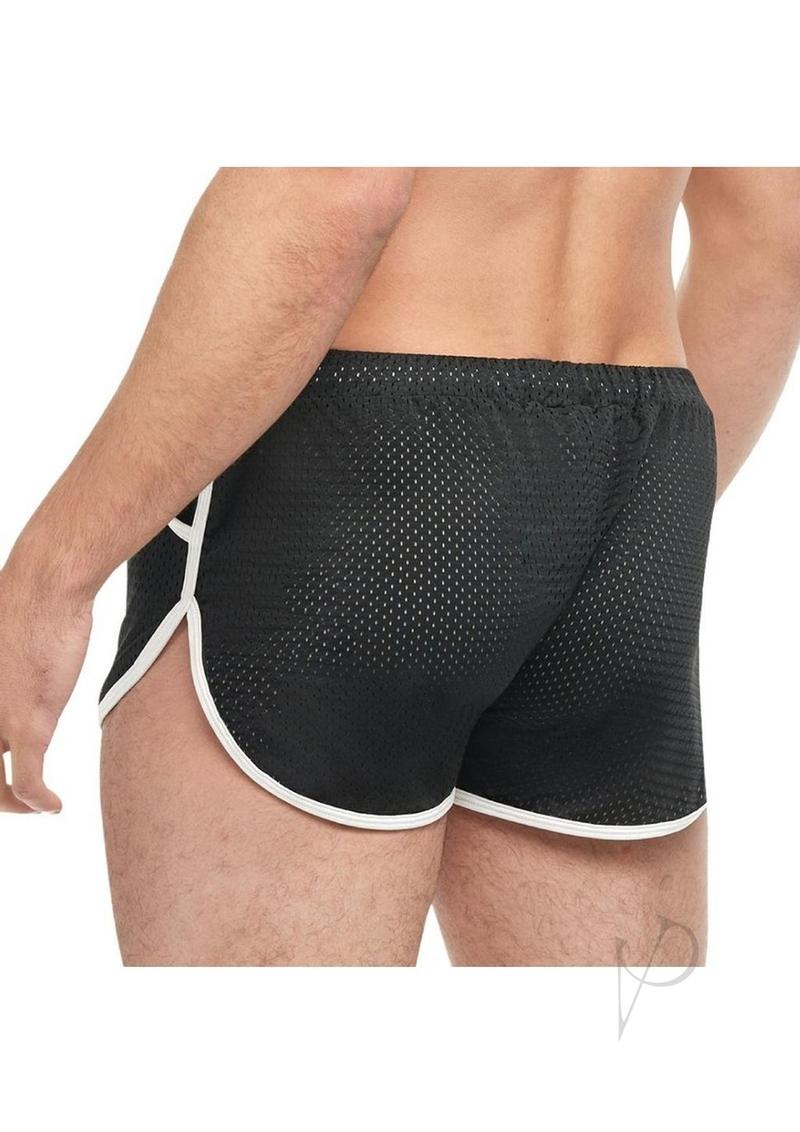 Goal Line Side Split Mesh Short L/xl Blk