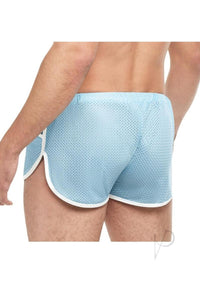 Goal Line Side Split Mesh Short L/xl Blu