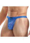 Lace King Lace Gstring S/m Blu