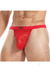 Lace King Lace Gstring L/xl Red