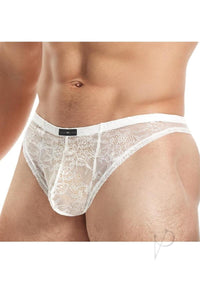 Lace King Lace Thong L/xl Wht