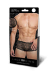 Lace King Lace Trunks S//m Blk