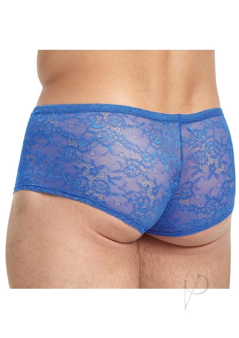 Lace King Lace Trunks M/l Blu