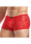 Lace King Lace Boxers S/m Red