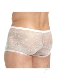 Lace King Lace Boxers L/xl Wht