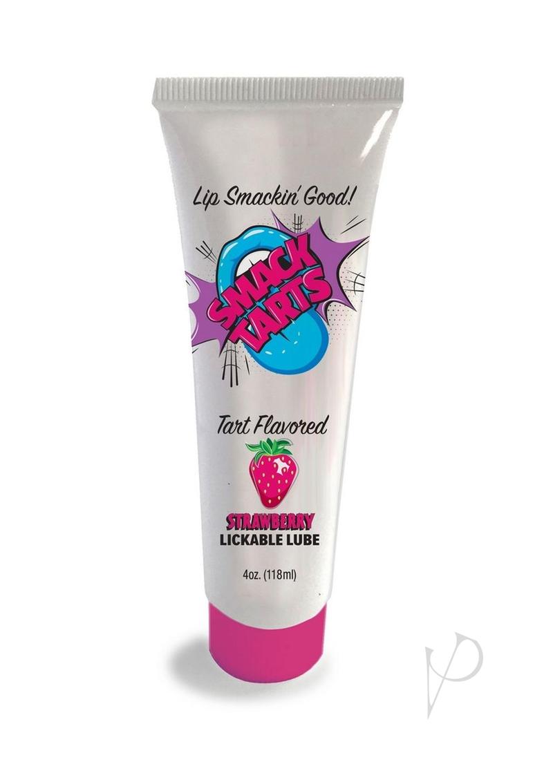 Smack Tarts Sour Strawberry Lube 4oz