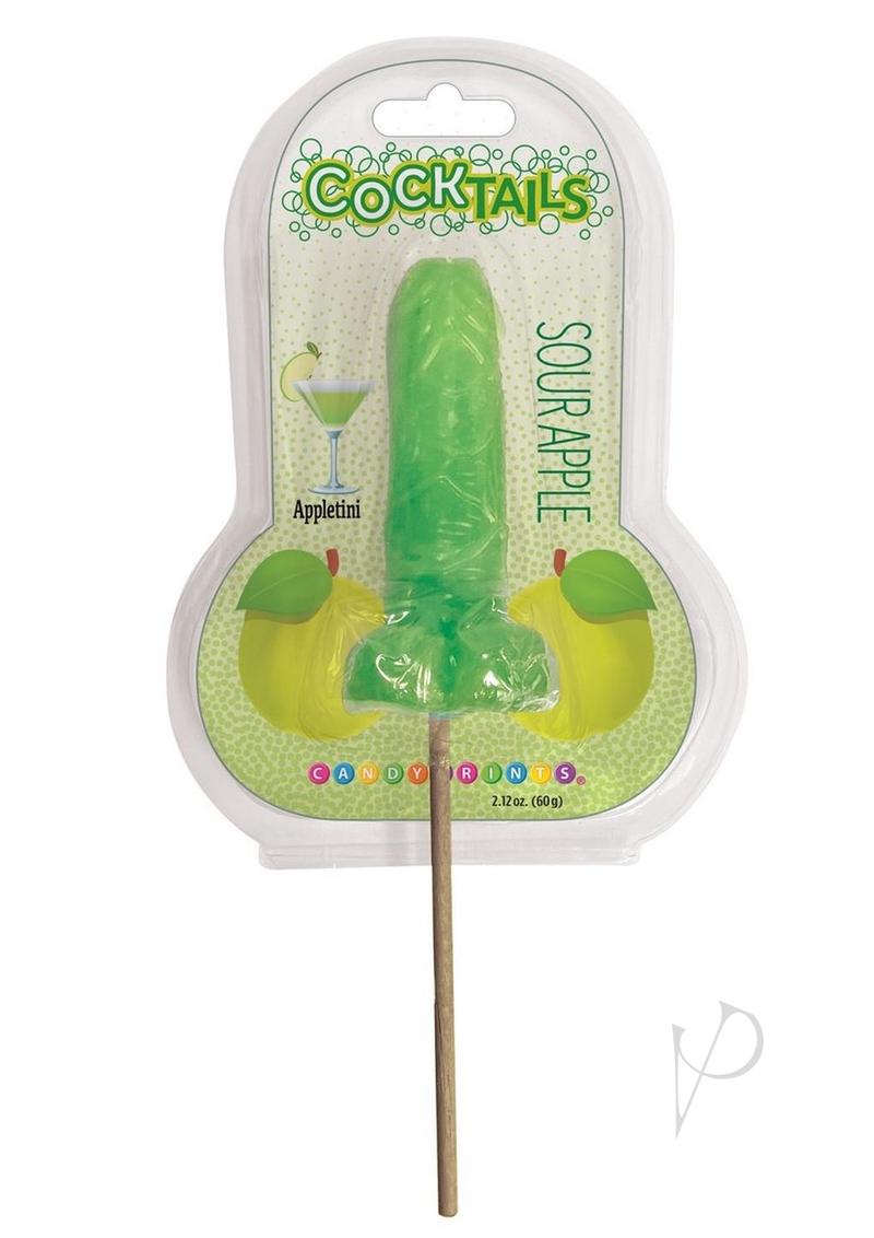 Cocktails 3d Lollipops Sour Apple