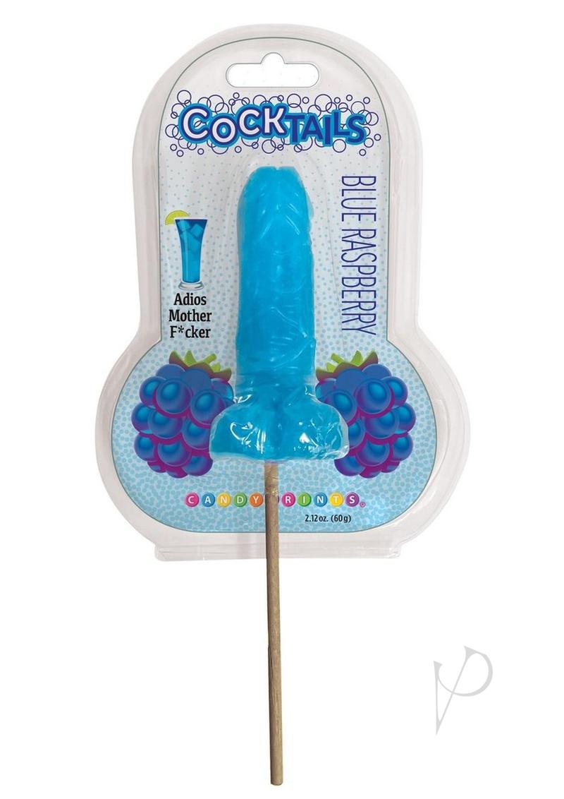 Cocktails 3d Lollipops Blue Raspberry