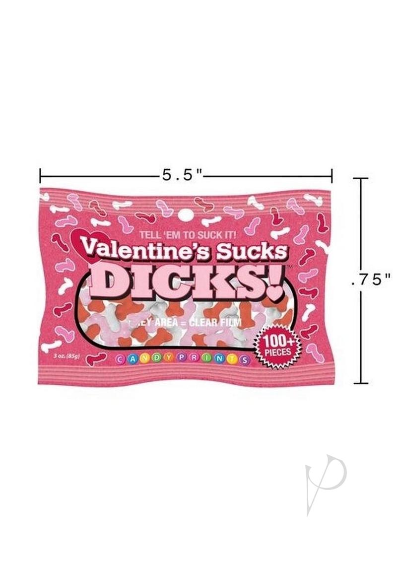 Valentines Sucks Dicks 3oz Bag