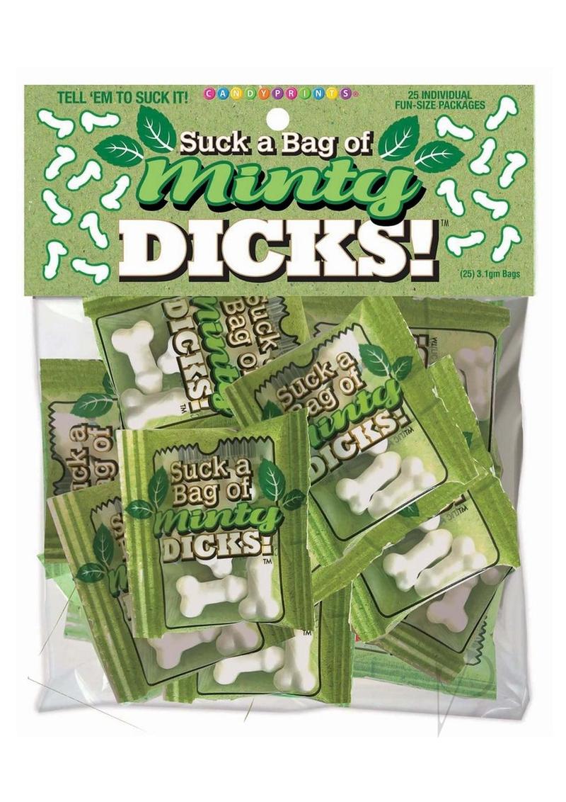 Suck A Bag Of Minty Dicks 25pc Bag