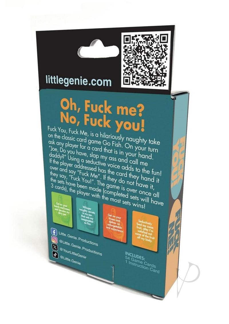 F*ck You F*ck Me Card Game