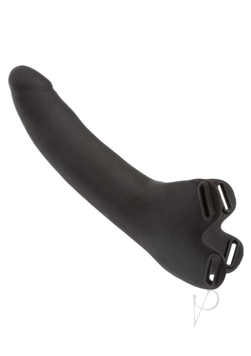 Accommodator Silicone Dong Black