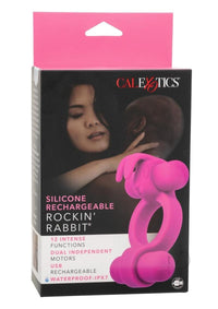 Silicone Recharge Rockin Rabbit Pink