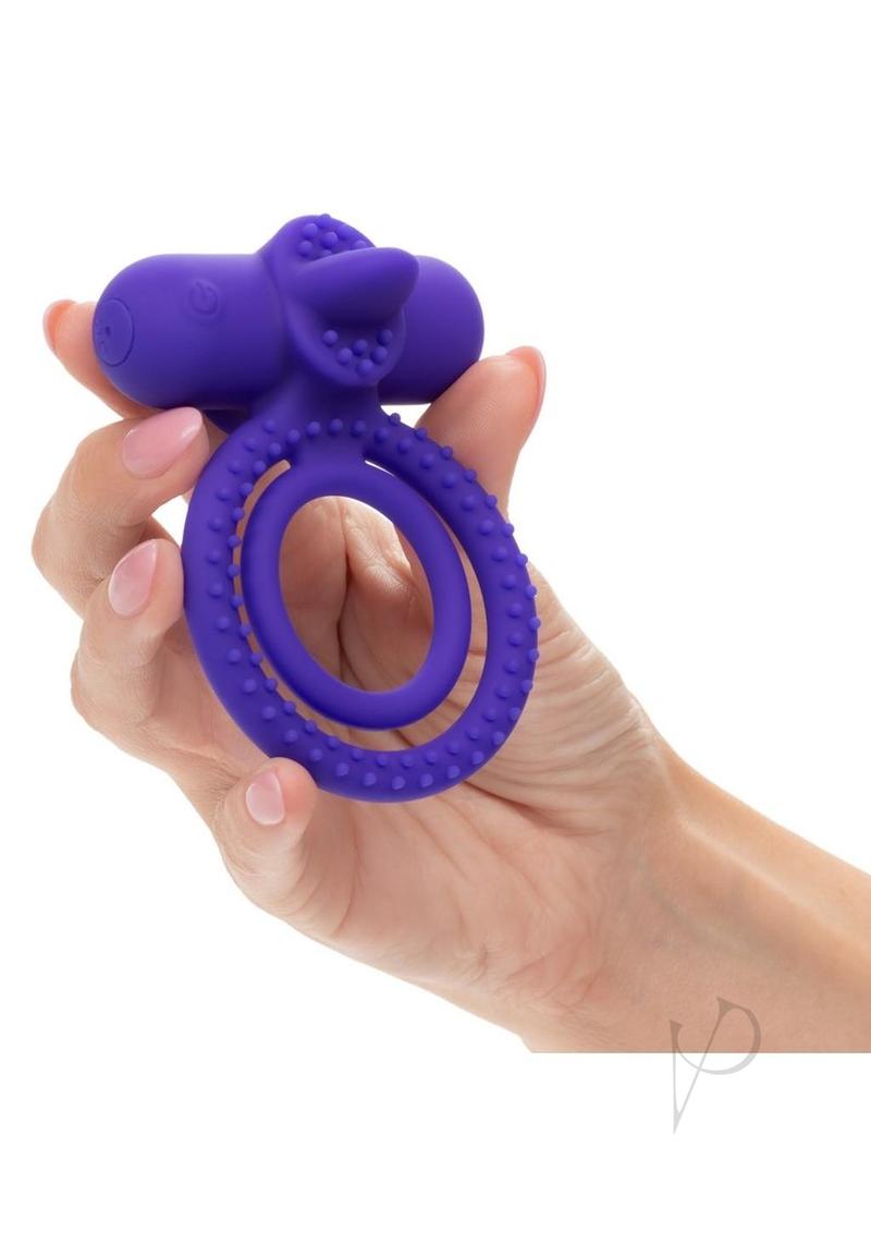 Silicone Recharge Dual Climaxer Purple